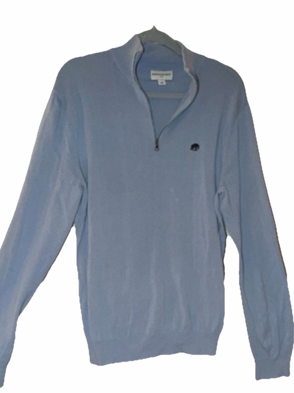 Banana Republic Light Blue Half-Zip Men's Sweater